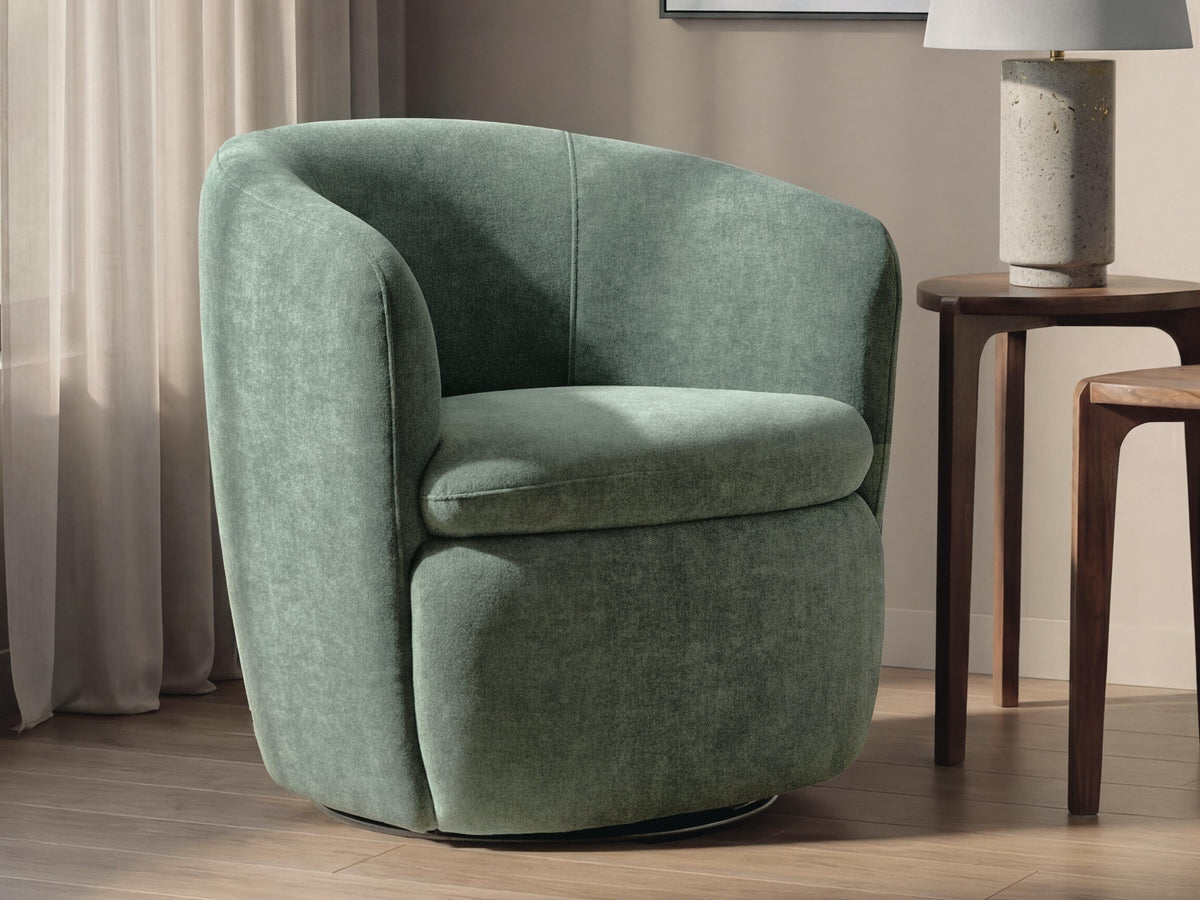 Leemont Juniper Swivel Accent Chair from Ashley - Luna Furniture
