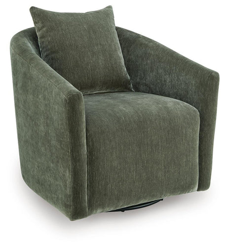 Leastow Loden Swivel Accent Chair from Ashley - Luna Furniture