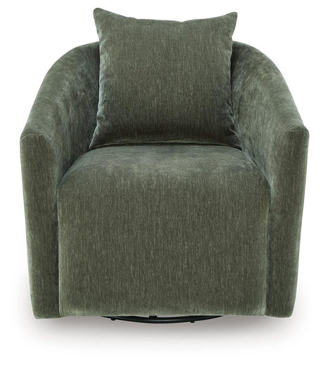Leastow Loden Swivel Accent Chair from Ashley - Luna Furniture