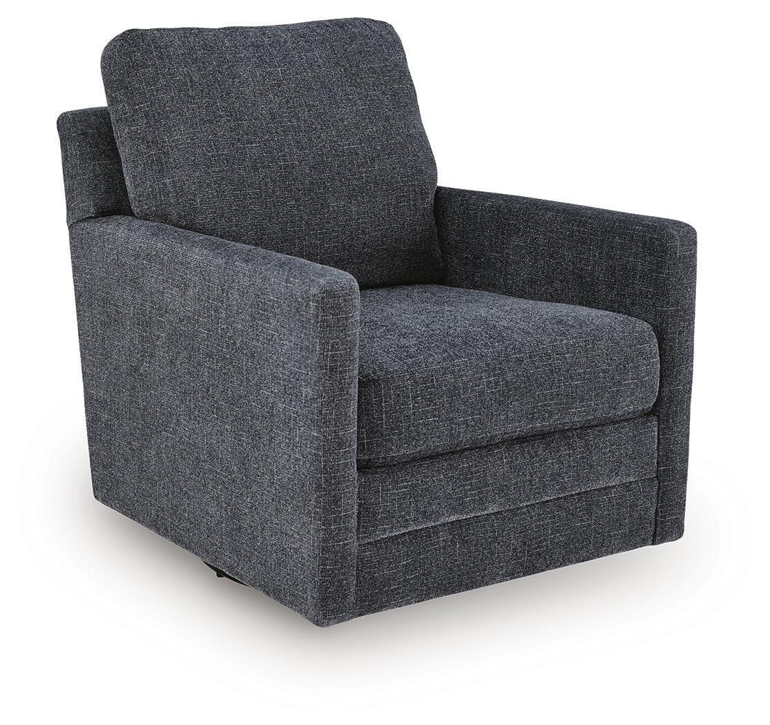Dishford Storm Swivel Accent Chair from Ashley - Luna Furniture