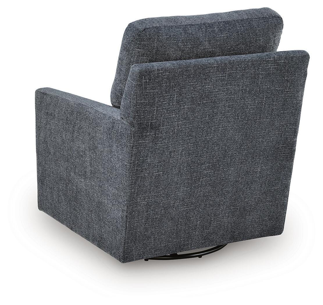 Dishford Storm Swivel Accent Chair from Ashley - Luna Furniture