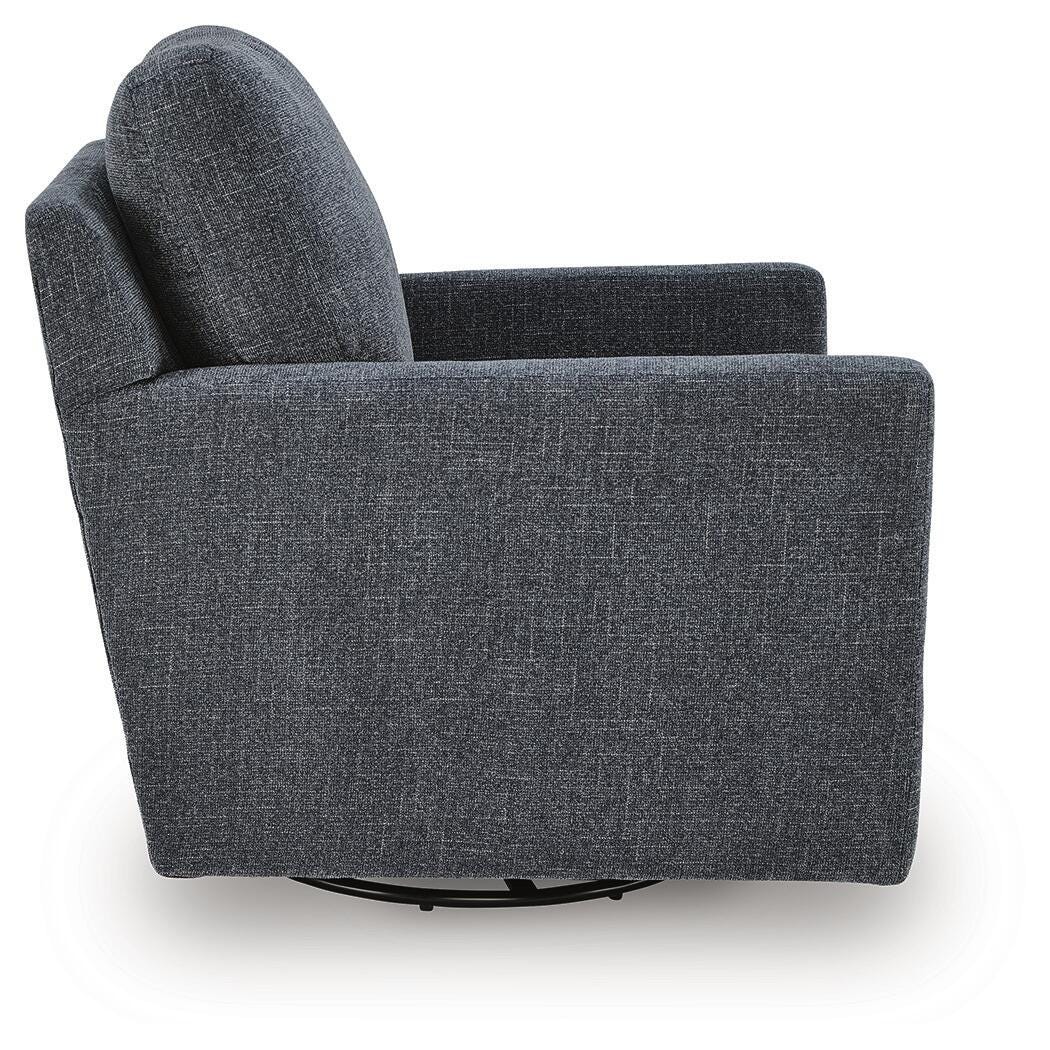 Dishford Storm Swivel Accent Chair from Ashley - Luna Furniture