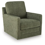 Dishford Evergreen Swivel Accent Chair from Ashley - Luna Furniture