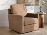 Dishford Cinnamon Swivel Accent Chair from Ashley - Luna Furniture