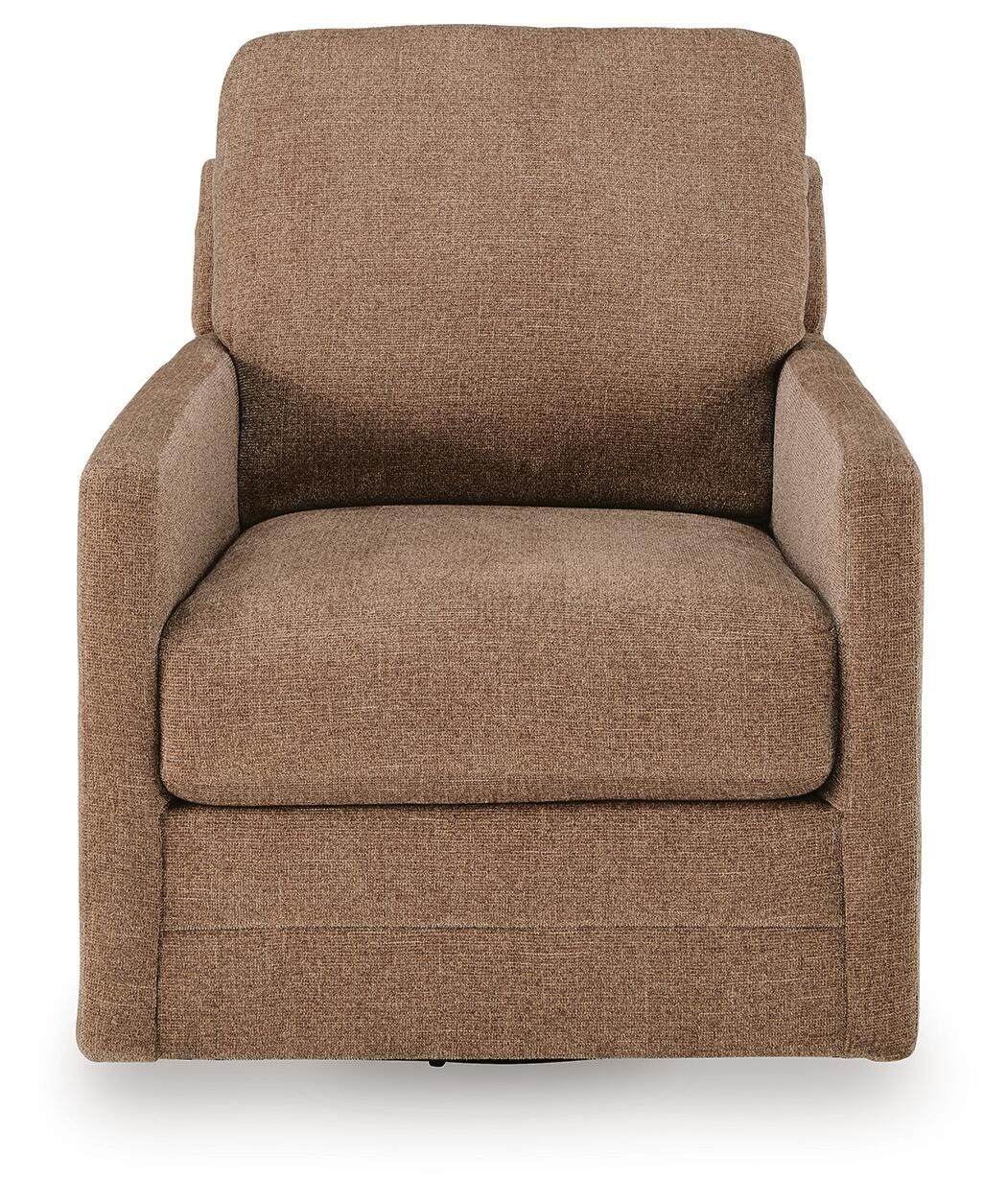 Dishford Cinnamon Swivel Accent Chair from Ashley - Luna Furniture
