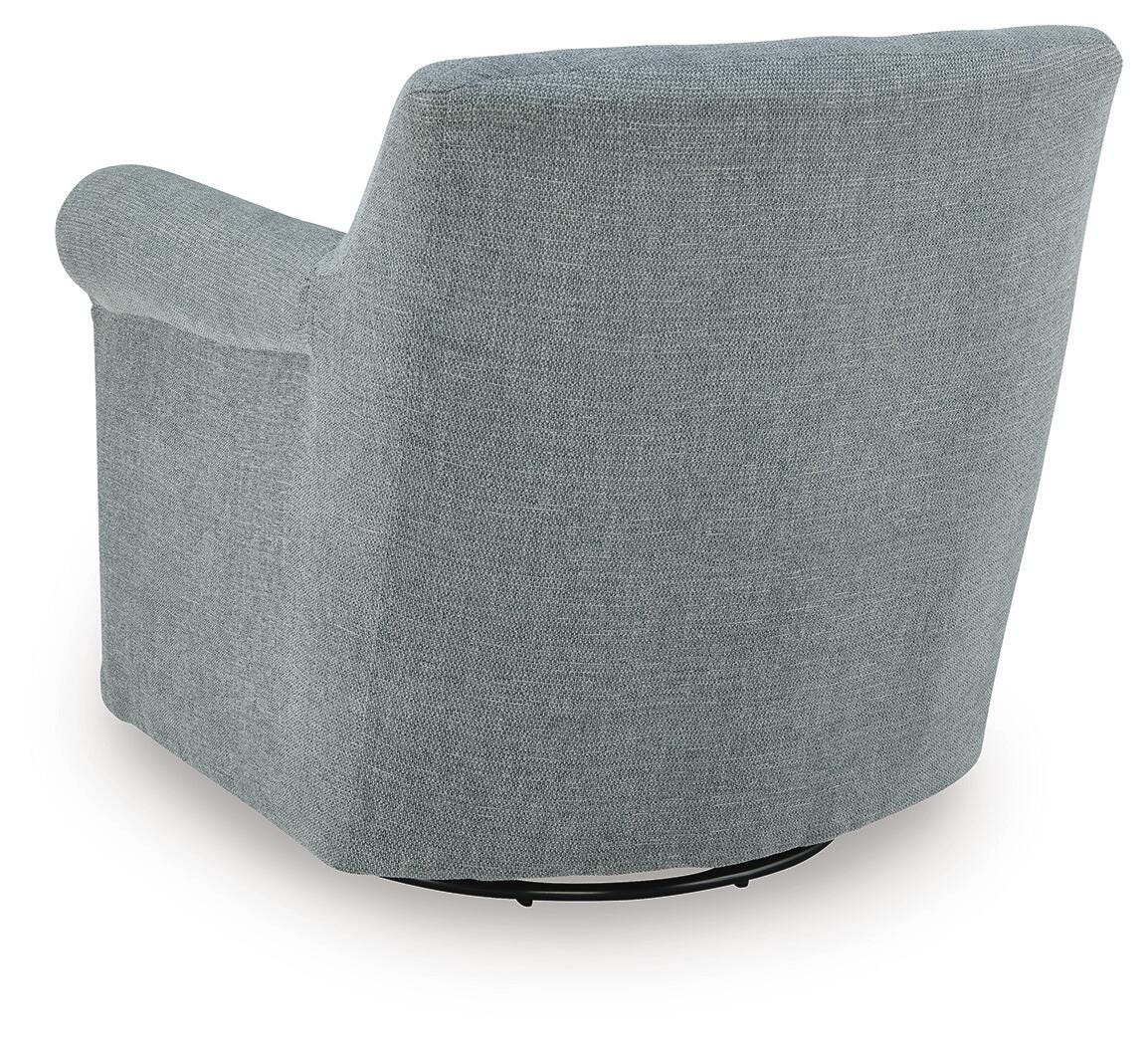 Horlando Oxford Swivel Accent Chair from Ashley - Luna Furniture