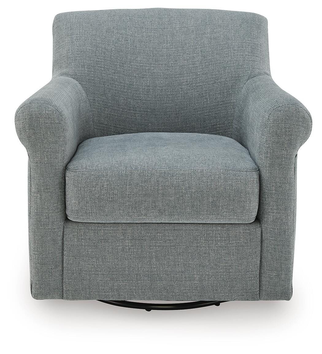 Horlando Oxford Swivel Accent Chair from Ashley - Luna Furniture