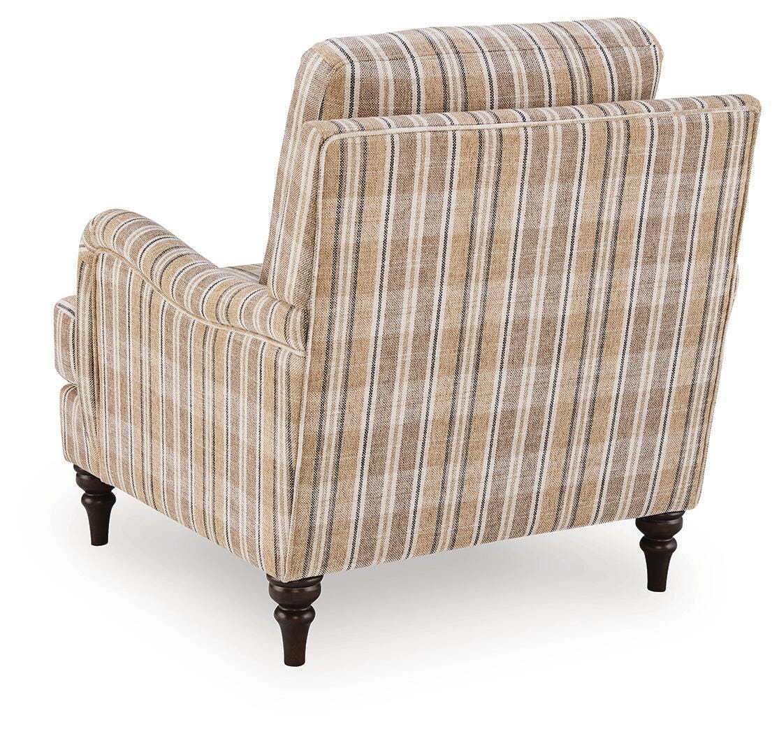 Wardington Multi/Beige Accent Chair from Ashley - Luna Furniture