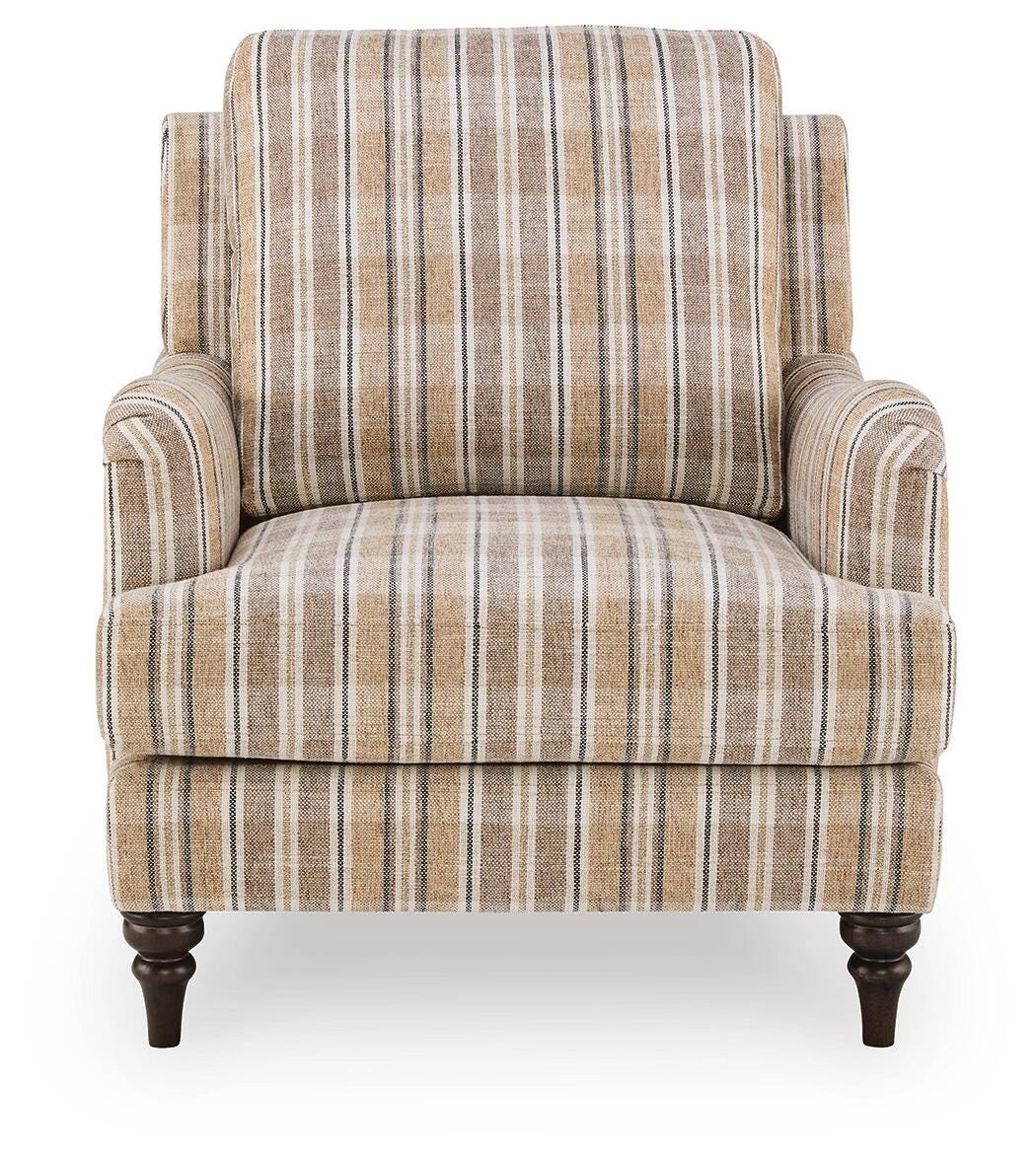 Wardington Multi/Beige Accent Chair from Ashley - Luna Furniture