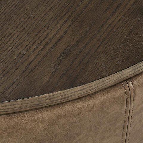 Bethanstone Warm Brown Storage Ottoman from Ashley - Luna Furniture