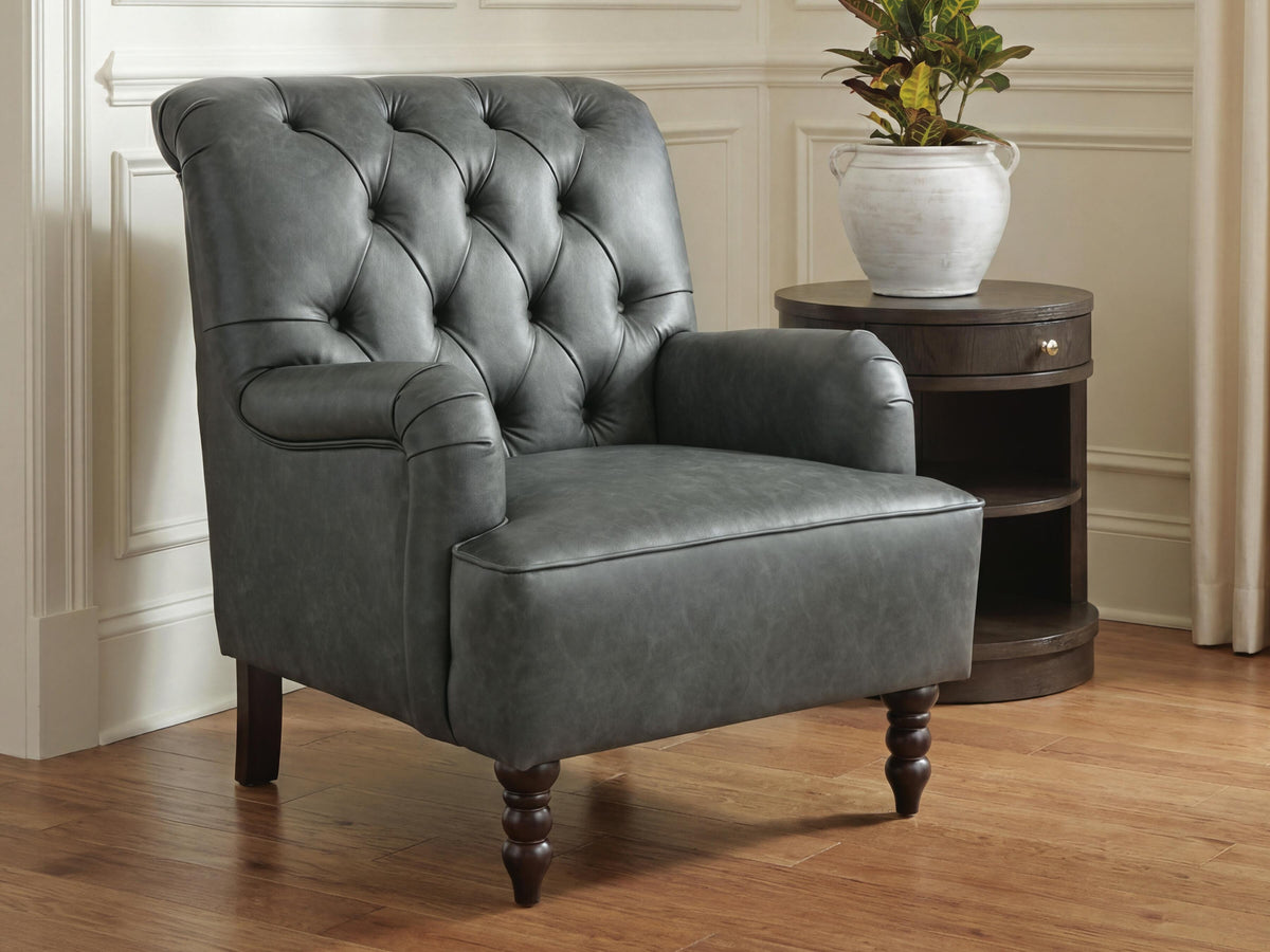 Tartonelle Slate Accent Chair from Ashley - Luna Furniture