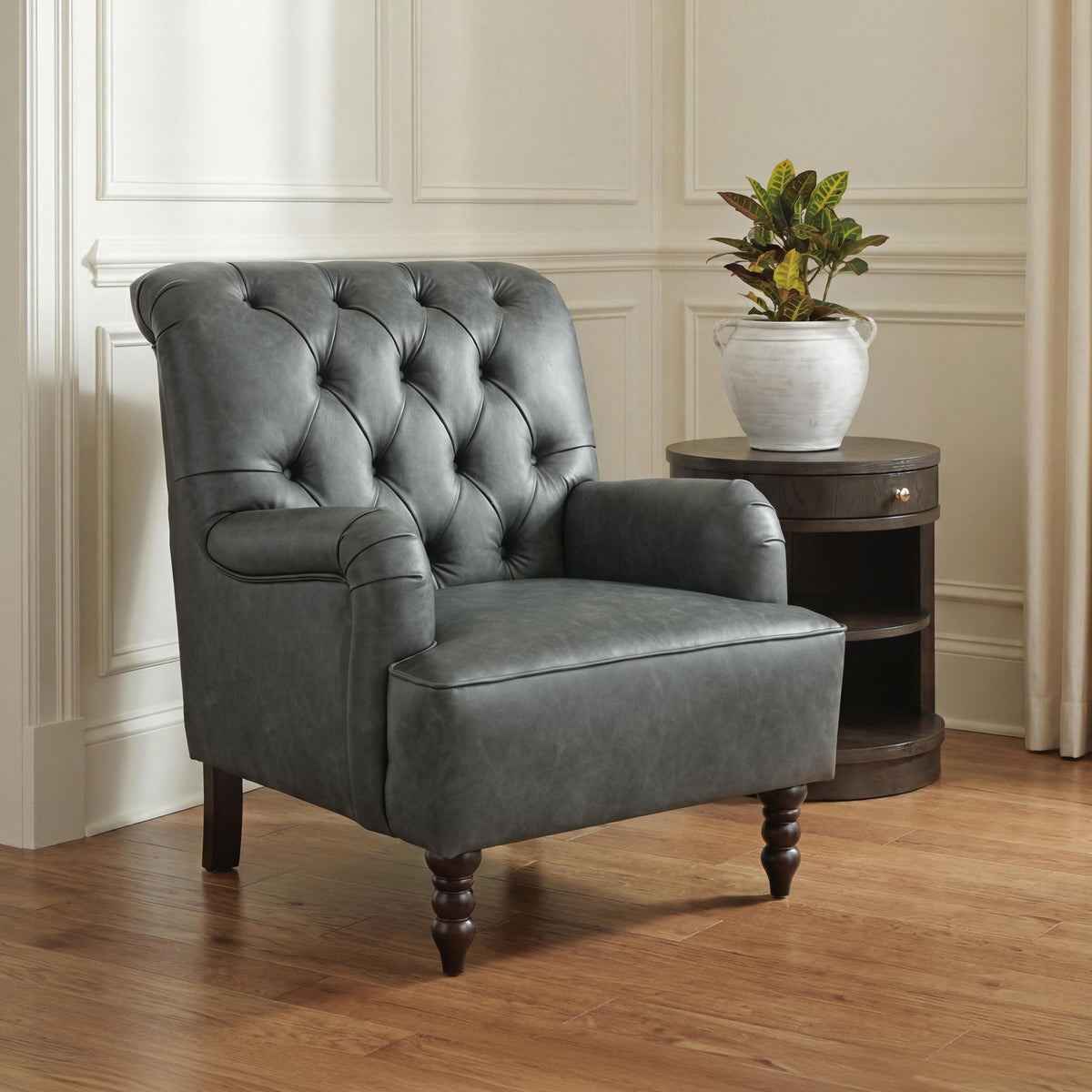 Tartonelle Slate Accent Chair from Ashley - Luna Furniture