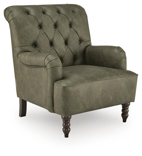 Tartonelle Green Accent Chair from Ashley - Luna Furniture