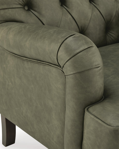 Tartonelle Green Accent Chair from Ashley - Luna Furniture