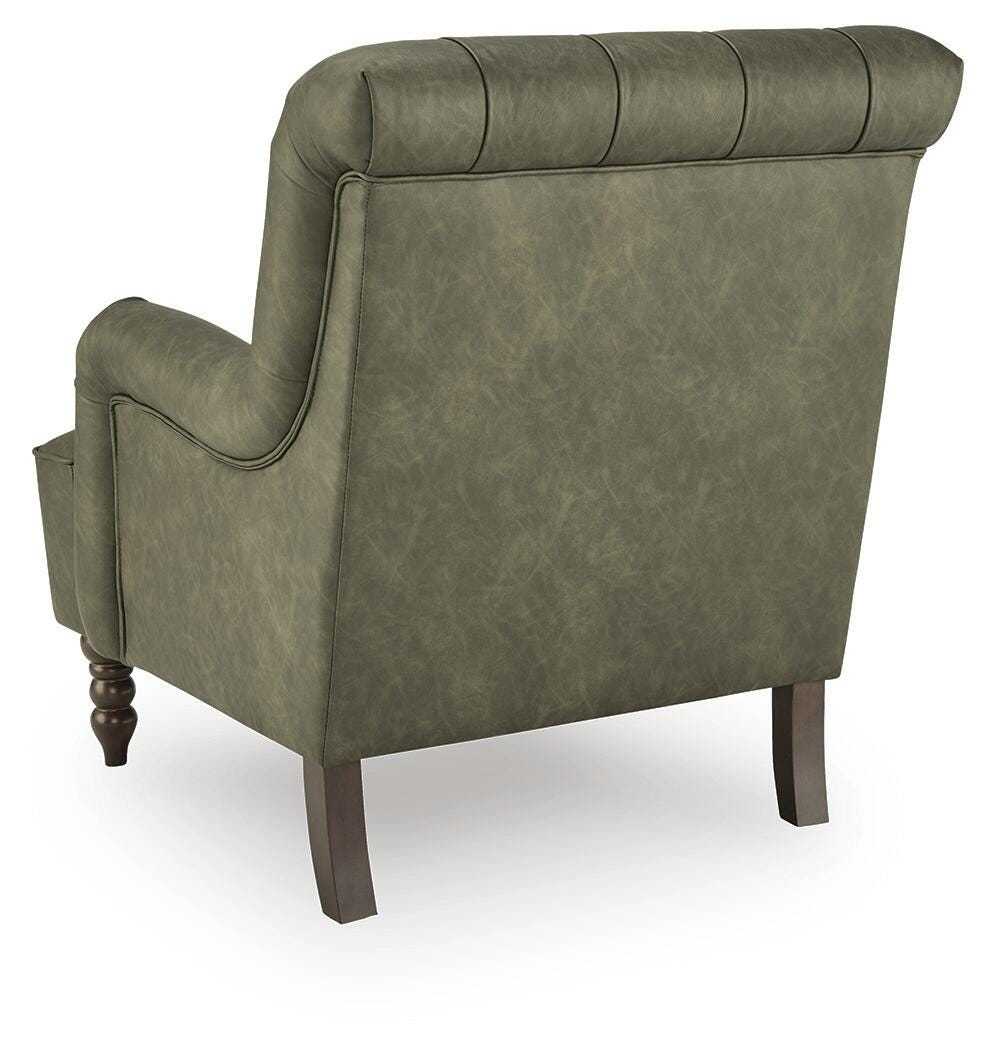 Tartonelle Green Accent Chair from Ashley - Luna Furniture