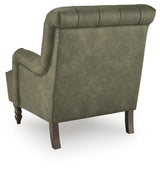 Tartonelle Green Accent Chair from Ashley - Luna Furniture