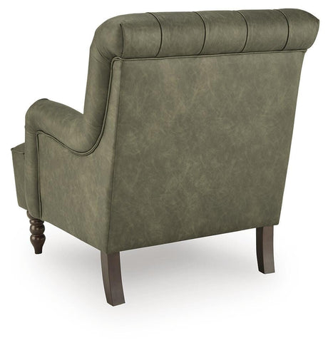 Tartonelle Green Accent Chair from Ashley - Luna Furniture