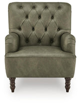 Tartonelle Green Accent Chair from Ashley - Luna Furniture