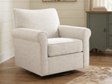 Renley Opal Swivel Glider Accent Chair from Ashley - Luna Furniture