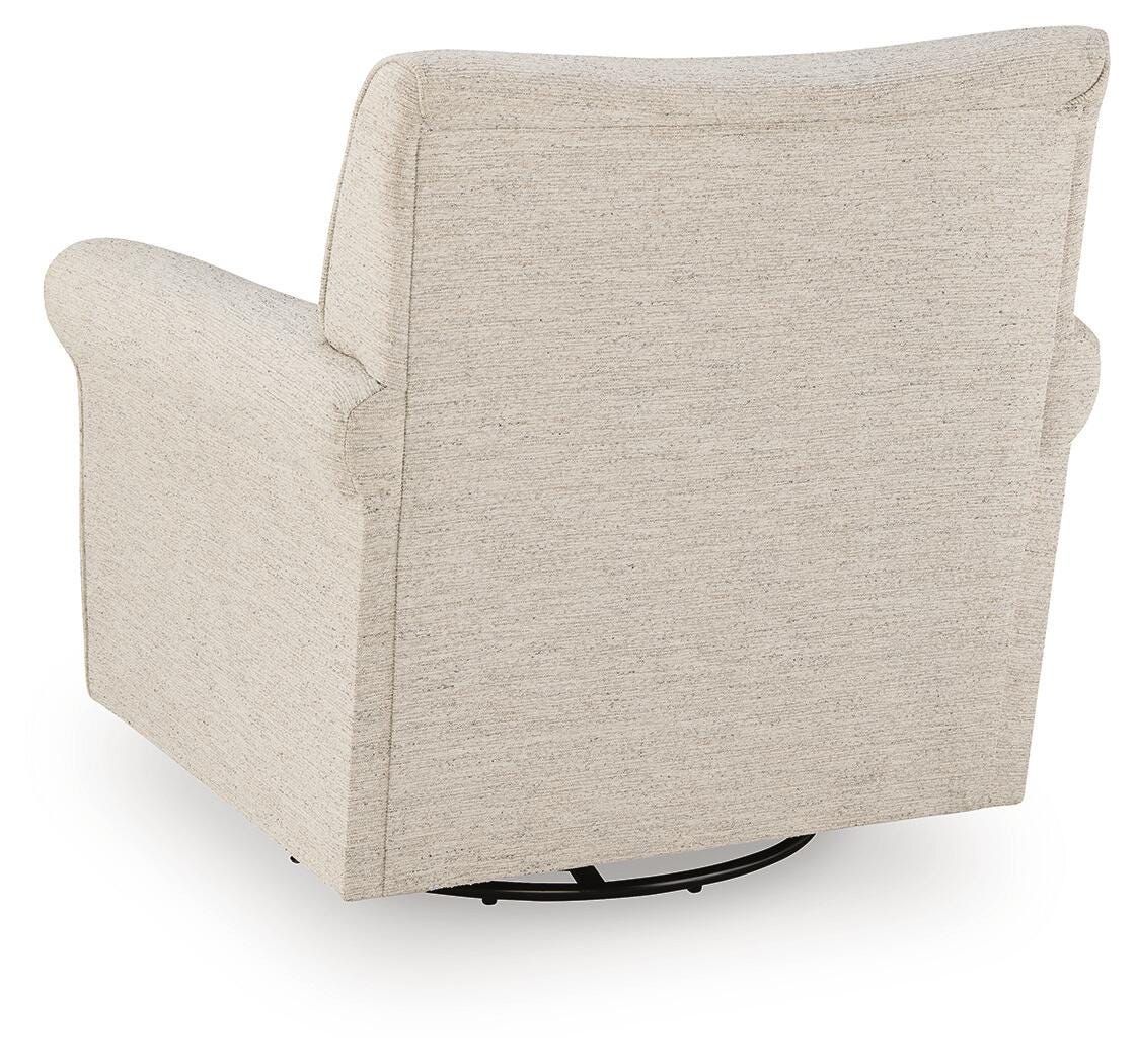 Renley Opal Swivel Glider Accent Chair from Ashley - Luna Furniture