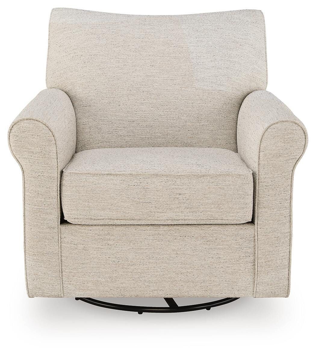 Renley Opal Swivel Glider Accent Chair from Ashley - Luna Furniture