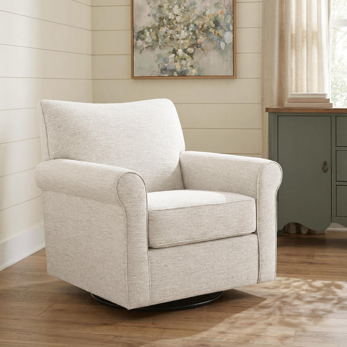 Renley Opal Swivel Glider Accent Chair from Ashley - Luna Furniture