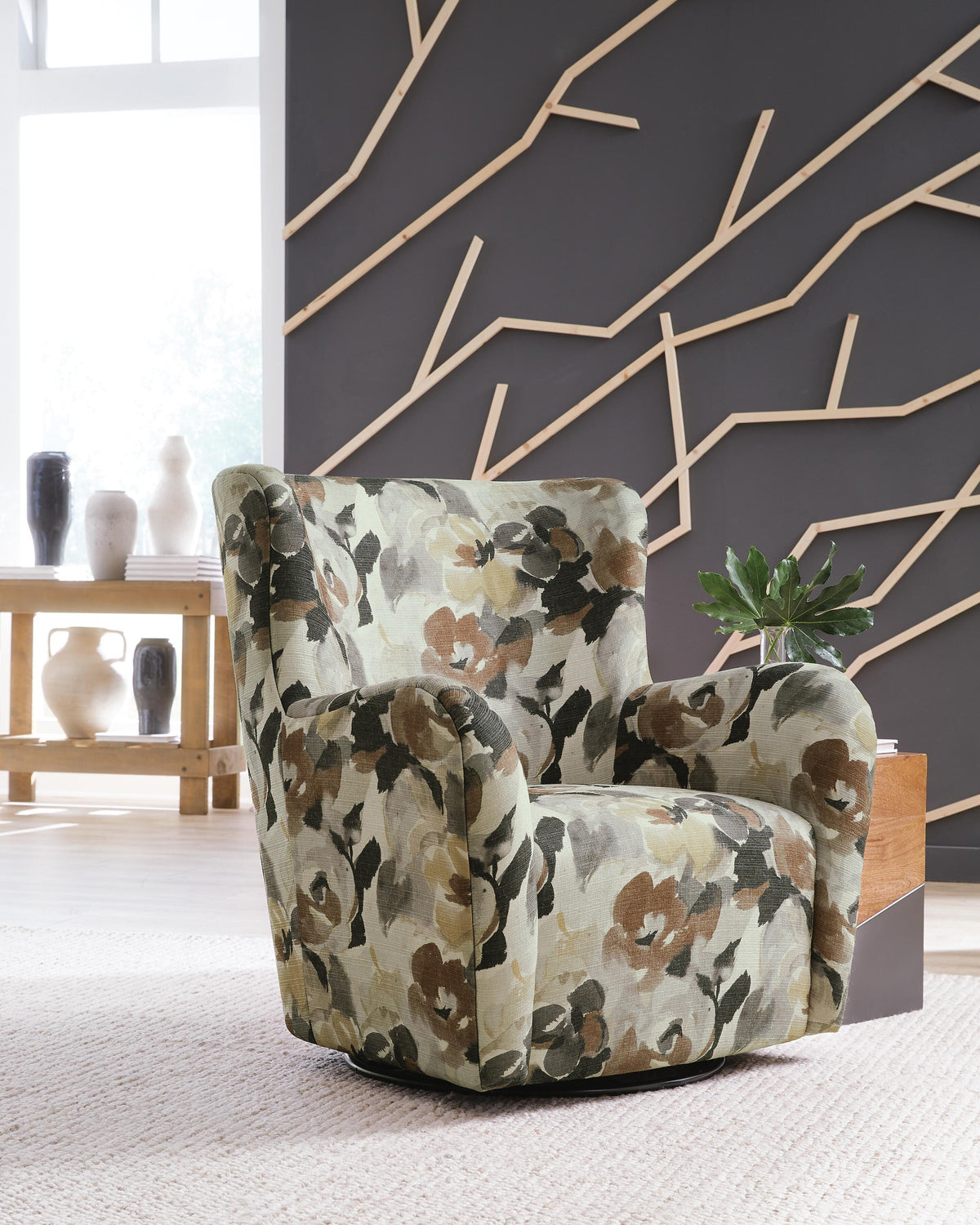 Rowenburg Multi Swivel Accent Chair from Ashley - Luna Furniture