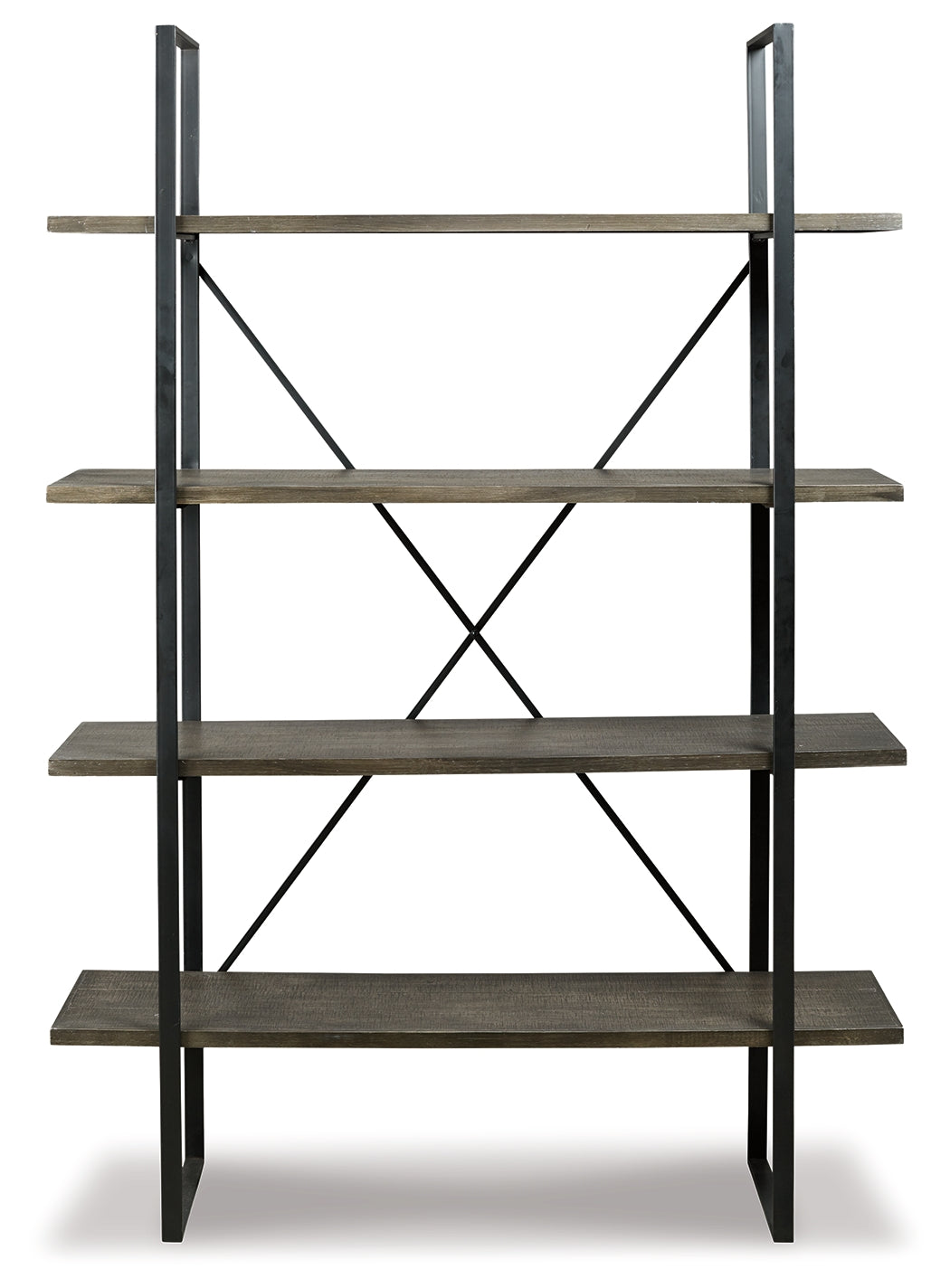 Gilesgrove Black/Gray Bookcase from Ashley Furniture - Luna Furniture