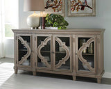 Fossil Ridge Gray Accent Cabinet from Ashley Furniture - Luna Furniture