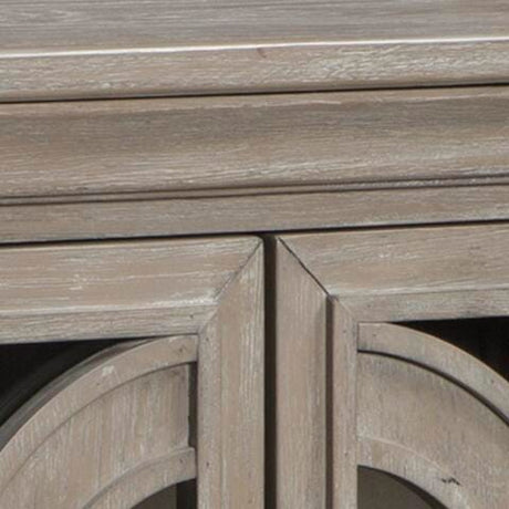 Fossil Ridge Gray Accent Cabinet from Ashley Furniture - Luna Furniture