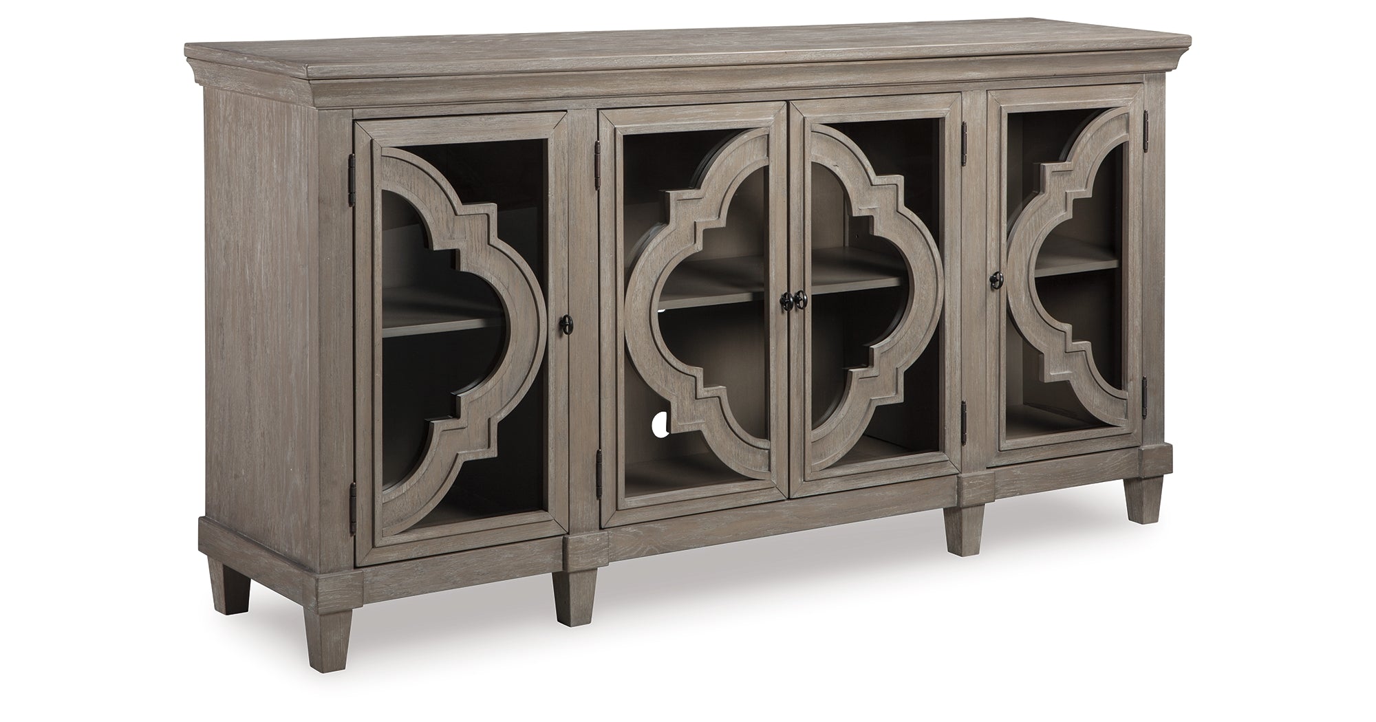 アンディ Fossil Ridge Gray Accent Cabinet – Luna Furniture