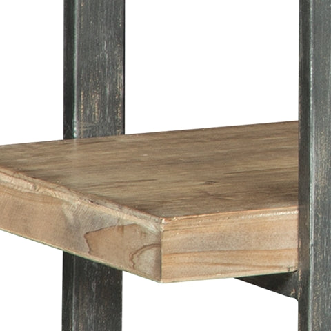 Forestmin Brown/Black Bookcase from Ashley Furniture - Luna Furniture