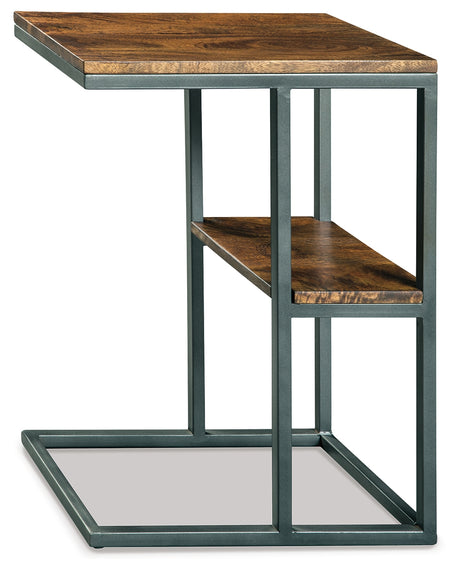 Forestmin Natural/Black Accent Table from Ashley - Luna Furniture