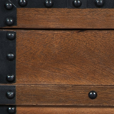 Kettleby Brown Storage Trunk from Ashley - Luna Furniture