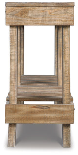 Susandeer Brown Sofa/Console Table from Ashley - Luna Furniture