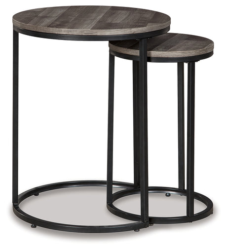 Briarsboro Black/Gray Accent Table from Ashley - Luna Furniture