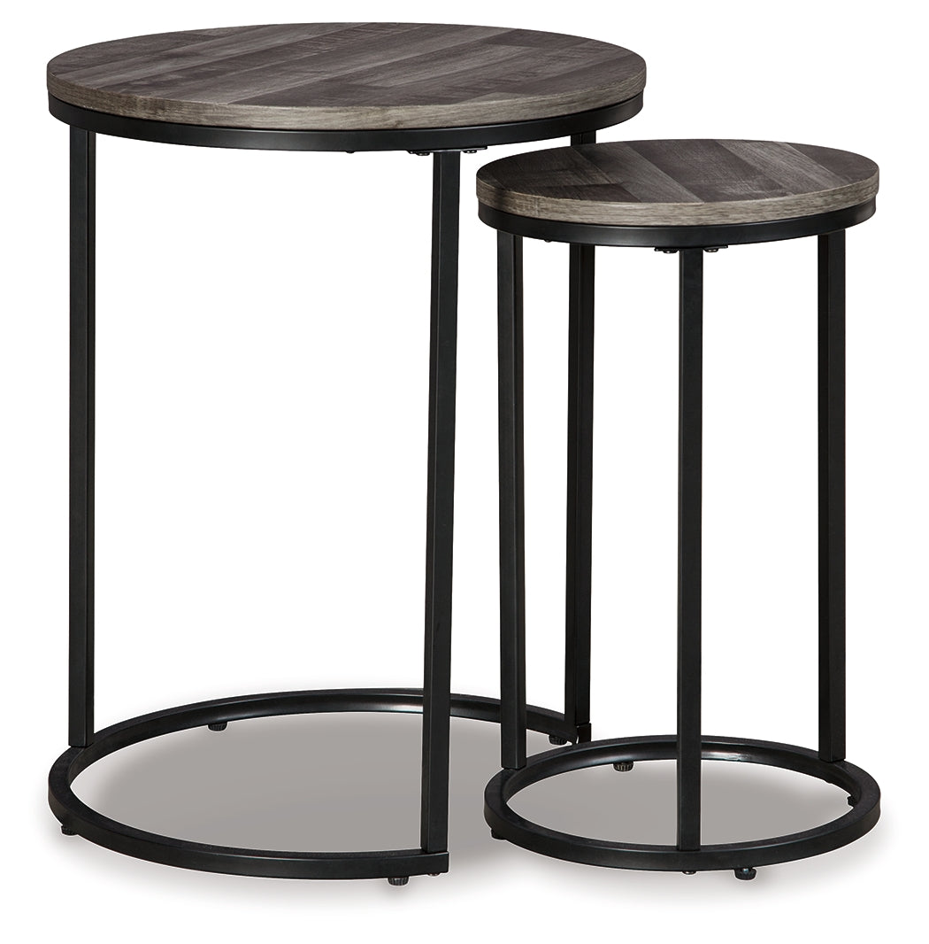 Briarsboro Black/Gray Accent Table from Ashley Furniture - Luna Furniture