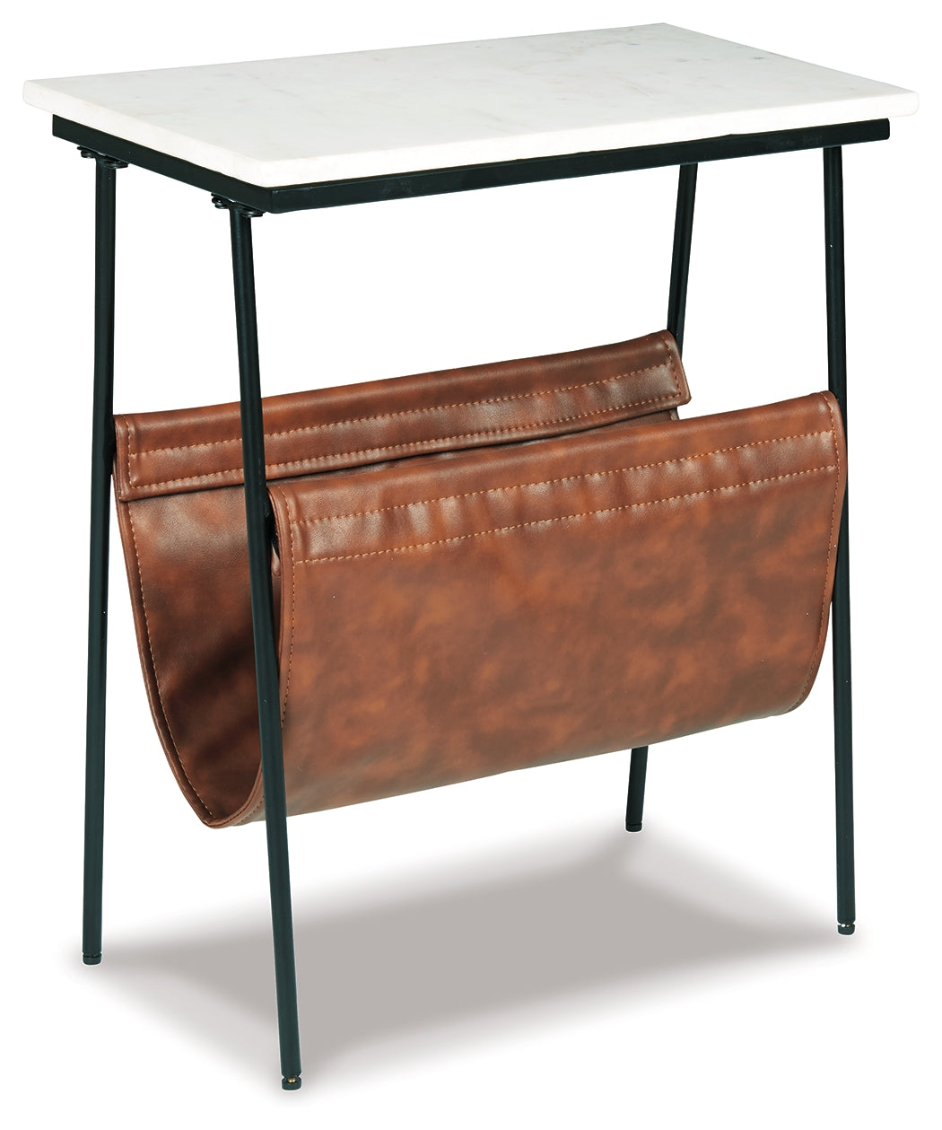 Etanbury Brown/Black/White Accent Table from Ashley - Luna Furniture