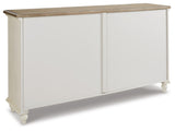 Roranville Antique White Accent Cabinet from Ashley Furniture - Luna Furniture