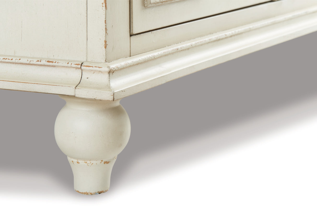Roranville Antique White Accent Cabinet from Ashley Furniture - Luna Furniture