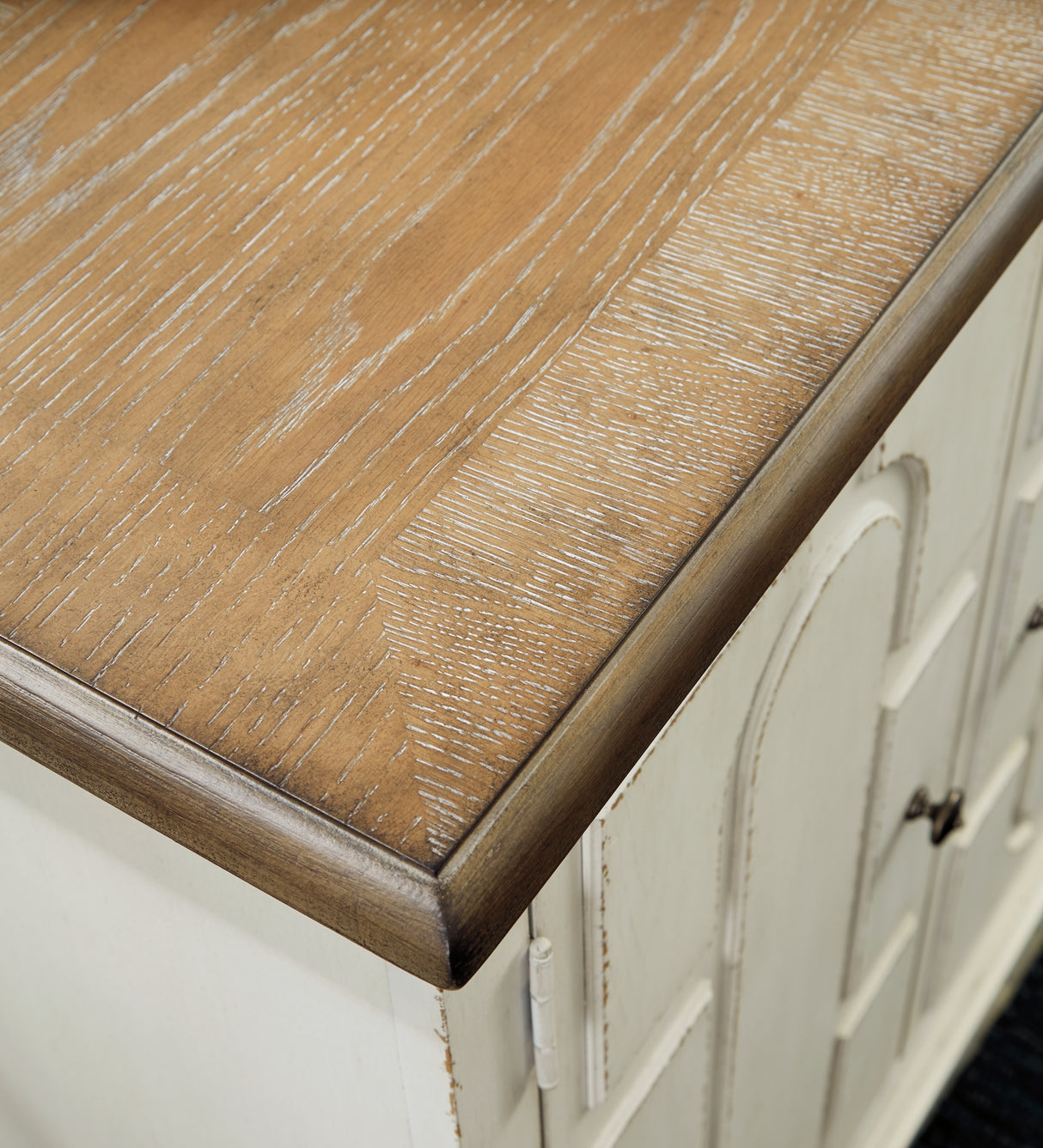 Roranville Antique White Accent Cabinet from Ashley Furniture - Luna Furniture