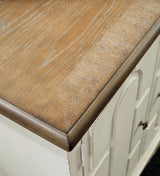 Roranville Antique White Accent Cabinet from Ashley Furniture - Luna Furniture