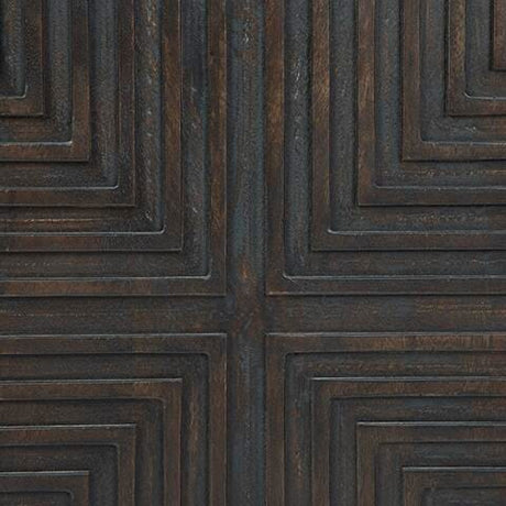 Elinmore Brown/Gold Finish Accent Cabinet from Ashley Furniture - Luna Furniture