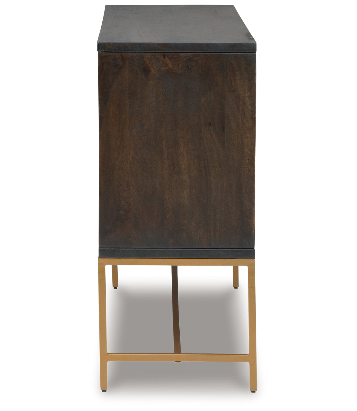 Elinmore Brown/Gold Finish Accent Cabinet from Ashley Furniture - Luna Furniture