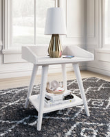Blariden White Accent Table from Ashley - Luna Furniture