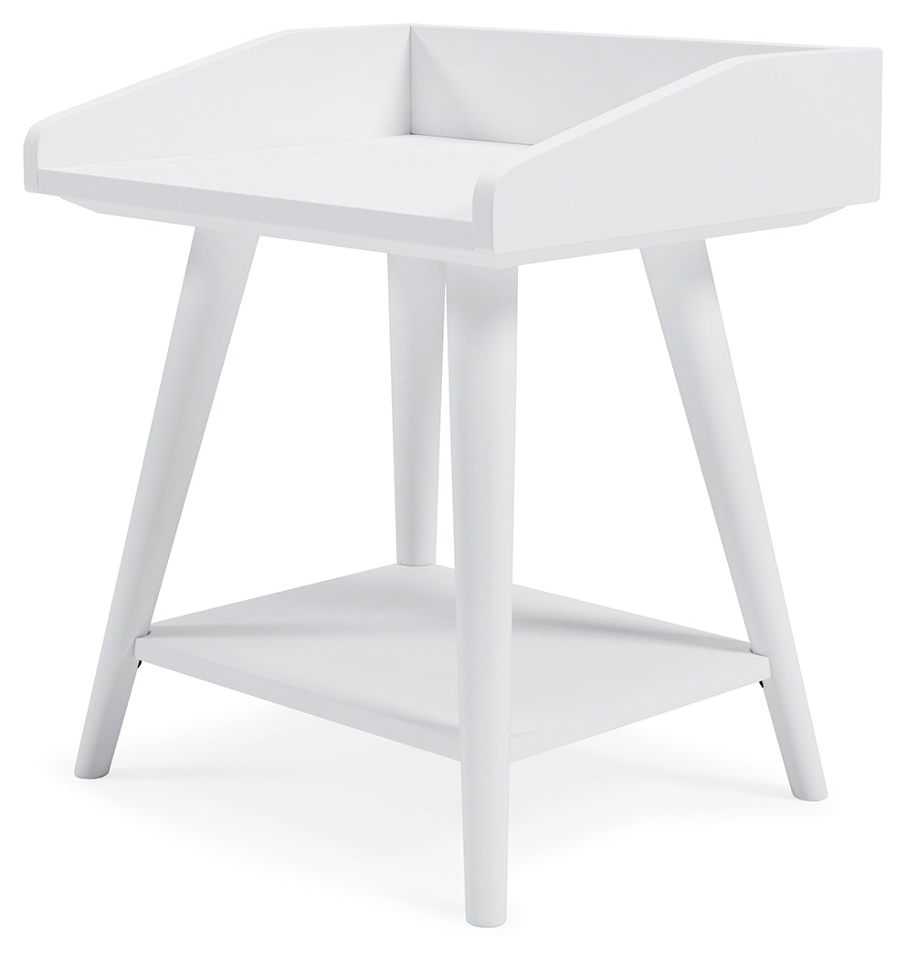 Blariden White Accent Table from Ashley - Luna Furniture
