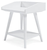 Blariden White Accent Table from Ashley - Luna Furniture