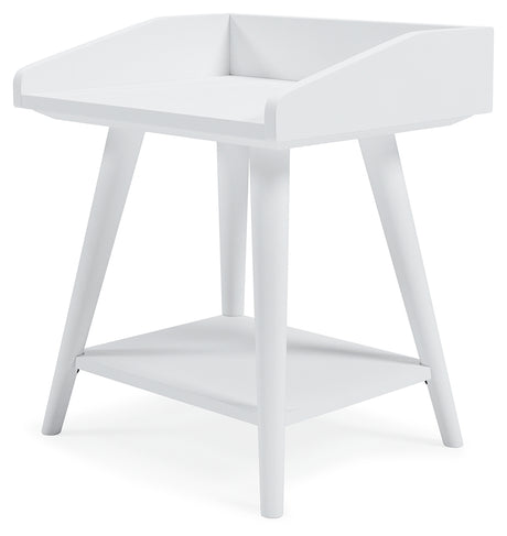 Blariden White Accent Table from Ashley - Luna Furniture