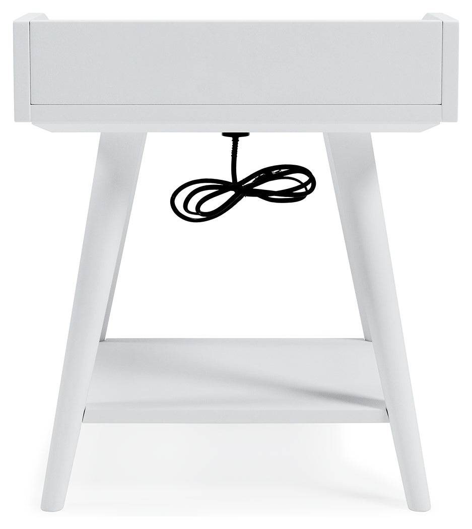 Blariden White Accent Table from Ashley - Luna Furniture