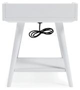 Blariden White Accent Table from Ashley - Luna Furniture